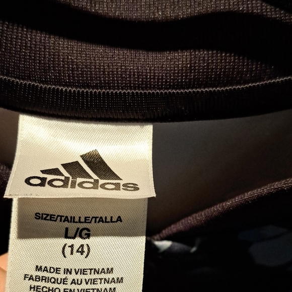 Adidas Floral Girl's Jacket - Picture 2 of 7